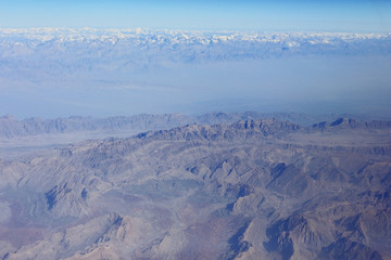 mountain landscape of the cliff in the Himalayas