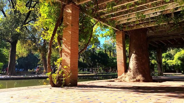 Timelapse Parque Mar&iacute;a Luisa Sevilla
