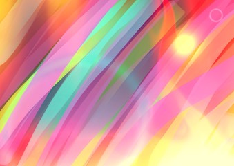 Pretty pastel Abstract Line Background Illustration