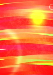 Pretty pastel Abstract Line Background Illustration