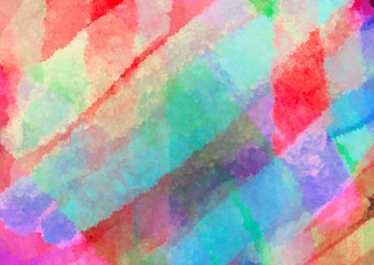 Watercolour Style Lines Paint Strokes For Background 