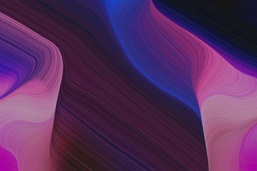 Fototapeta premium abstract clean and fluid design with very dark violet, mulberry and very dark blue colors. can be used as texture, background or wallpaper