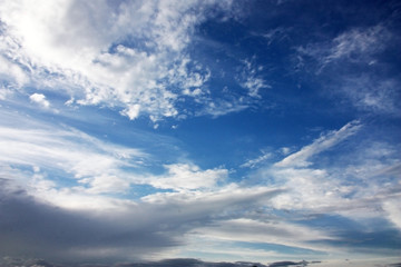 Obraz premium The clouds. Sun rays. Evening sky. Atmosphere. Sunset. Dawn. Beautiful sky. Constellations.