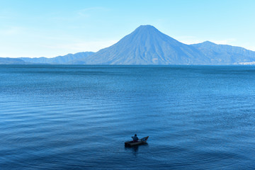 lake in mountains