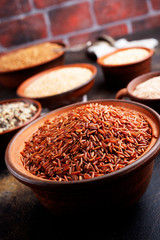 rice in bowls