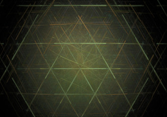 colorfully abstract fractal image