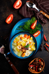 seafood soup