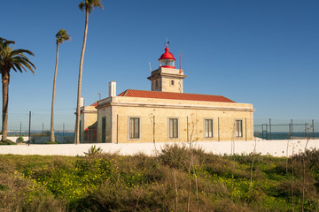 Ponta da Piedade farol Lighthouse in Lagos, in Portugal