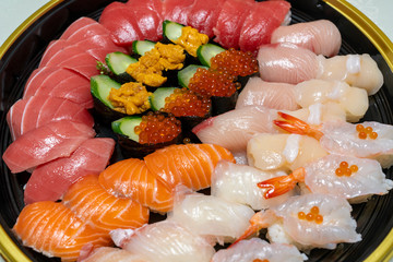 [料理]寿司の盛り合わせ