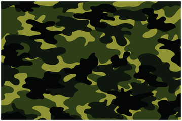 Camouflage texture pattern. Abstract modern military camo ornament for army and hunting fabric print. Military uniform. The form of the navy.Masking ornament. Vector background. 
