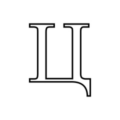 Russian alphabet trendy