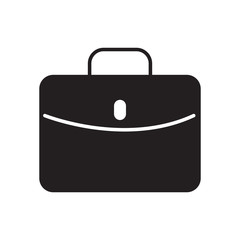 Suitcase icon vector symbol