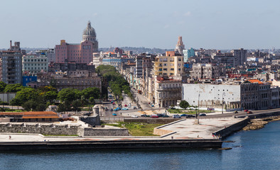 Overlooking Havana Bay