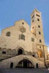 Fototapeta na wymiar cathedral san nicola pellegrino in Trani