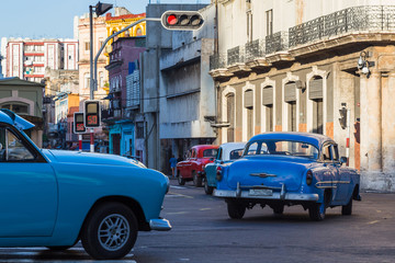 Oily fumes in Havana