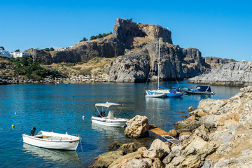 St Pauls Bay Lindos Rhodes Greece