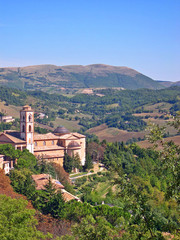 Fototapeta na wymiar Italy, Marche, Apennines landscape near Camerino,
