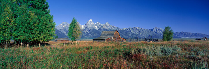 Pioneer Farm, Grand Teton National Park, Wyoming