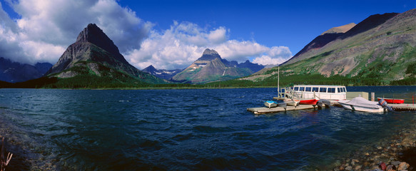 Lake Sherburne, Glacier National Park, Montana