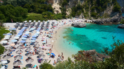 Piso Krioneri Beach in Parga, Greece, Europe