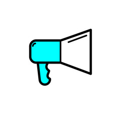 Megaphone promotion icon