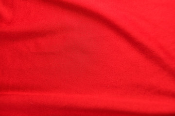 Background with the image of red fabric