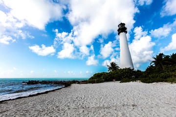 Cape Florida Lighthouse Daytime View