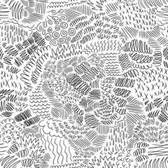 Textured Scribble Tiled Pattern