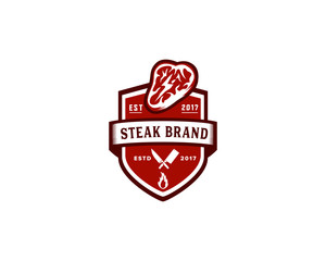 Meat Steak Logo for company