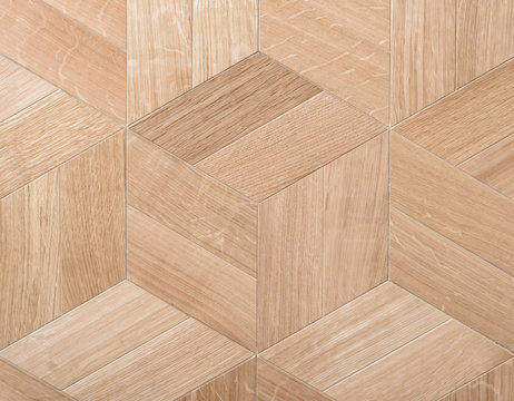 parquet floor element, wooden background
