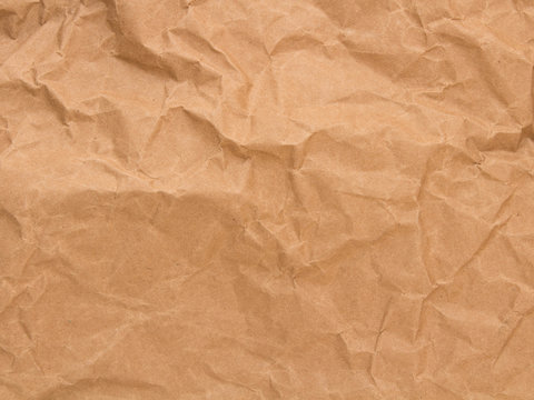 Papel krafkt arrugado para fondos