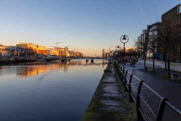 Obraz premium Liffey River, Dublin