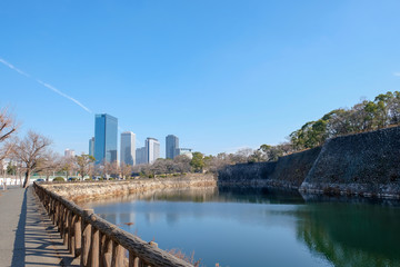 Fototapeta na wymiar 大阪城公園　風景