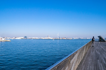 神奈川県 横浜港 大さん橋