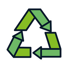 recycle ecology environment renewable icon