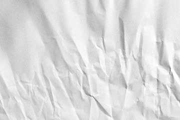 Grey crumpled background paper texture
