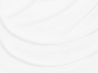 abstract background White cloth with soft waves. Texture and pattern. 