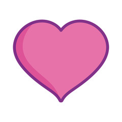 happy valentines day, pink heart love romantic cartoon