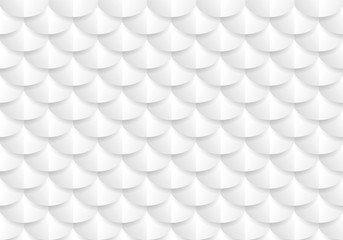 White geometric pattern seamless texture wallpaper background.