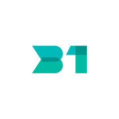 number 31 thirty-one logo design simple vector
