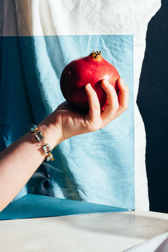 Pomegranate Test &copy; Lauren V. Allen