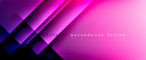 Trendy simple fluid color gradient abstract background with dynamic straight shadow line effect. Vector Illustration For Wallpaper, Banner, Background, Card, Book Illustration, landing page