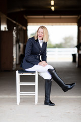 equestrian portrait
