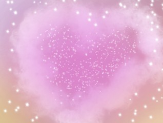 Very soft and sweet pastel color abstract background. Defocused colorful design