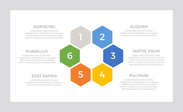 Set of green and blue, yellow, orange elements for infographic presentation slides with charts, graphs, steps, timeline, circles, number options.
