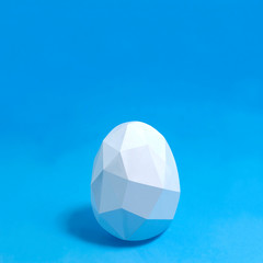 Paper polygonal egg