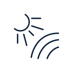 Obraz premium sun energy alternative ecology environment linear