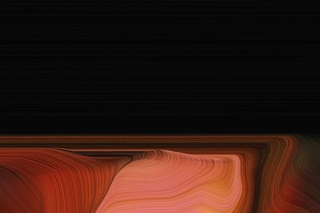 abstract fluid lines and waves design with moderate red, coffee and black colors. art for sale. good wallpaper or canvas design