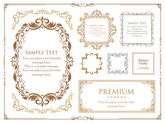 フレーム　ウエディング　高級感　ラグジュアリー　プレミアム　ビンテージ　アンティーク　レトロ