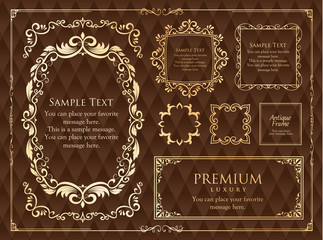 フレーム　ウエディング　高級感　ラグジュアリー　プレミアム　ビンテージ　アンティーク　レトロ